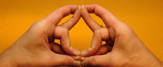 Йога мудра в пальцах. Древнейшие мудры — йога пальцев: самые мощные практики. Лечебные мудры или «йога пальцев»